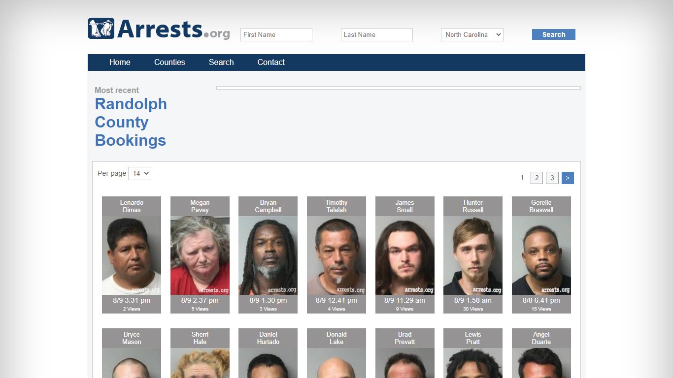 Randolph County Arrests and Inmate Search